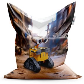 Sablio Sedací vak Wall-E robot Mesto - 150x100 cm