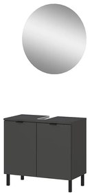 Antracitová kúpeľňová zostava Arcena – Germania