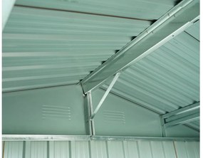 Záhradný domček BestBerg ZDB-4D / 4,1 m² / 236 x 174 x 206 cm / červené drevo / hnedá