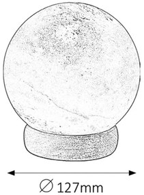 Rabalux 4093 - Soľná lampa OZONE 1xE14/15W/230V