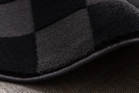 Koberec AURA EB112 čierny / antracit