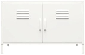 Biela kovová skrinka 100x64 cm Mission District - Støraa