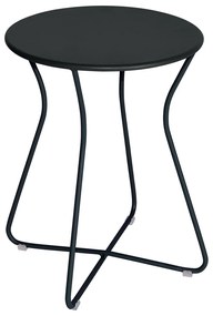 Fermob Odkladací stolík COCOTTE V.45 cm - Liquorice (čierna, jemná štruktúra)