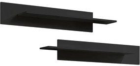 Polička Mix 23 čierna