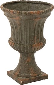 Zelený antik kvetináč Antiqou French - Ø 40*56 cm