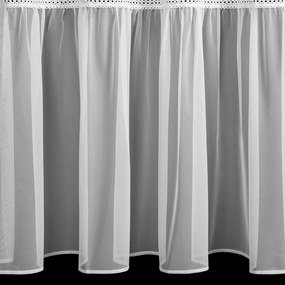 ZÁCLONA NA KRÚŽKOCH NAOMI 140X260 CM BIELA