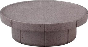 Tmavosivá nádobka na mydlo z polyresínu Kua – Blomus