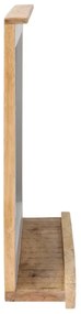 furniture-nabytek.cz - Masívne kúpeľňové zrkadlo Pune z mangového dreva, lakované, viacfarebné – 70×15×76 cm