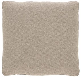 Béžový ženilkový vankúš na gauč Blok – Kave Home