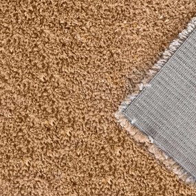 Moderný shaggy koberec v horčicovo žltej farbe Šírka: 200 cm | Dĺžka: 290 cm