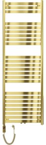 Mexen Uran, elektrické vykurovacie teleso 1800x600 mm + vykurovacia tyč 900 W, zlatá lesklá, W105-1800-600-2900-50