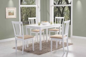 Jedálenský stôl Fiord - biela