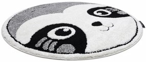 Koberec JOY Panda sivý / krém