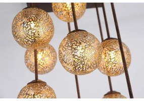 Paul Neuhaus 6238-48 - Luster na tyči GRETA 9xG9/40W/230V