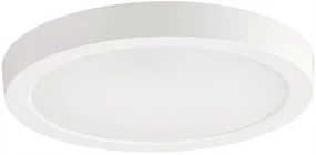 BERGE Prisadené LED stropné svietidlo 18W - 1980lm - 4000k - biely kruh
