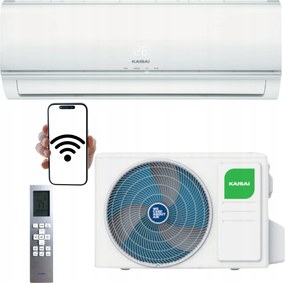 Nástenný klimatizátor Kaisai Eco 2,6 kW 30 m2 Wifi s Funkciou Vykurovania Výkonný