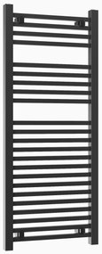 Erga Proper, vykurovacie teleso 1200x450 mm, 650W, čierna, ERG-LAV-PROP-12045-BK