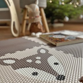 Detská penová puzzle podlaha z 6 dielov KOLOUŠOK