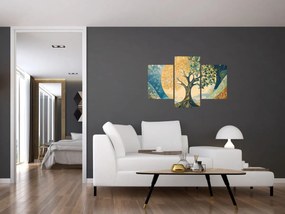 Obraz – Strom života v mesiaci (90x60 cm)