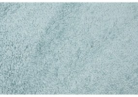 Kusový koberec Shaggy Parba svetlo modrý atyp 80x200cm