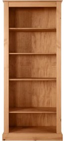 Knižnica z borovicového dreva v prírodnej farbe 181x31 cm Mille – Støraa