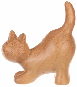 Dekorácia Mačka figúrka, polyresin, 12 x 7 x 13 cm