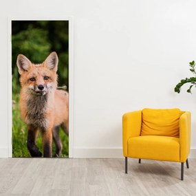 Fototapeta na dvere - Líška (95x205cm)