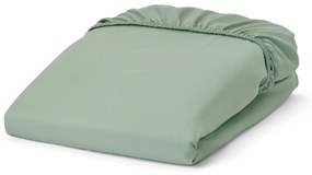 Napínacia posteľná plachta z mikrovlákna, zelená, nadmerná veľkosť