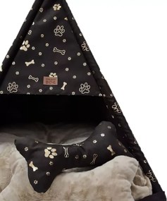 Golden Dog TeePee stan Golden dog 87 x 87 x 118 cm - L zlaté labky