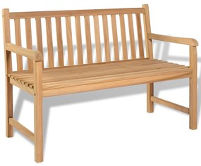 Záhradná lavička 120 cm, tíkové drevo 43246