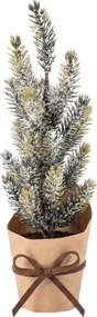 Dekoratívny vianočný stromček FROSTY TREE v kvetináči 22 cm