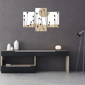 Obraz - Grafická lúka N⁰2 (90x60 cm)