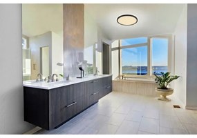 Globo 41562-24B - LED Kúpeľňové stropné svietidlo SAPANA LED/24W/230V IP44