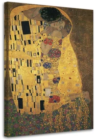 Gario Obraz na plátne Bozk - Gustav Klimt, reprodukcia Rozmery: 70 x 100 cm