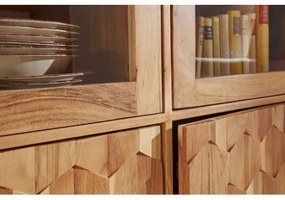 Komoda 39942 120cm Drevo Acacia  - Komfort-nábytok