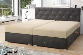 Čalúnená postel KARO, 200x180 Šedá - vogue 14