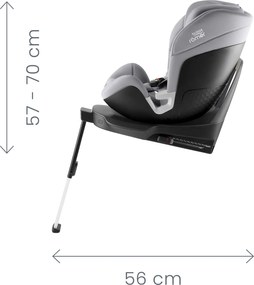 Autosedačka Swivel 2, Space Black 2