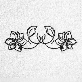 FROTÉ UTERÁK LILA SADA 1KS 30X50 CM, 1KS 50X90 CM, 1KS 70X140 CM BIELA