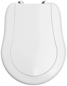 Kerasan Kerasan, RETRO WC sedátko, Soft Close, biela/chróm, 108901