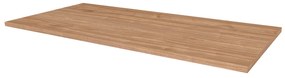 Mereo, Mereo Kúpeľňová doska na skrinku 141 cm, Multidecor, Light Select Walnut, MER-CN799D141LSW1
