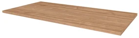 Mereo, Mereo Kúpeľňová doska na skrinku 141 cm, Multidecor, Light Select Walnut, MER-CN799D141LSW1