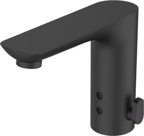 Invena Smart, bezdotyková umývadlová batéria s reguláciou teploty vody, 230V, čierna matná, INV-BD-00-004-V Leták: https://cloud.invena.pl/s/nnXaZKg3crBrRkz/download?path=%2FPliki%20do%20strony%20www%2FBD-00-004-V/Inne/BD-00-004-V-ulotka-PL…