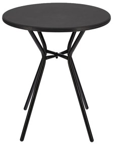 Dekorstudio Kávový stolík čierny - 60 cm