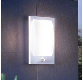 Eglo 97238 - Vonkajšie nástenné svietidlo so senzorom VERRES 1xE27/12W/230V IP44