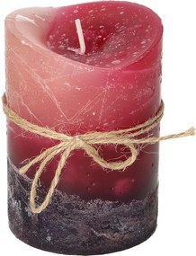Sviečka Dorotea 10cm cherry