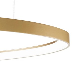 Ideal Lux - LED Luster na lanku GEMINI LED/48W/230V pr. 61 cm CRI 90 zlatá