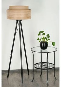 Brilagi - Stojacia lampa MONTANA BOHO 1xE27/15W/230V hnedá/čierna