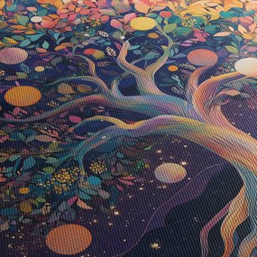 Obraz – Fialový strom plný energie (90x60 cm)