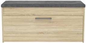 Botník (skrinka na topánky) Puntuable 1 (dub sonoma). Akcia -19%. Vlastná spoľahlivá doprava až k Vám domov. 1132601