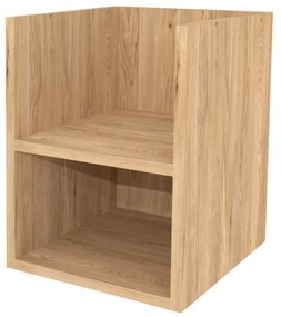 Mereo, Mereo Aira, kúpeľňová skrinka 40 cm, spodná, Multidecor, Jaseň horský, MER-CN795SJASH